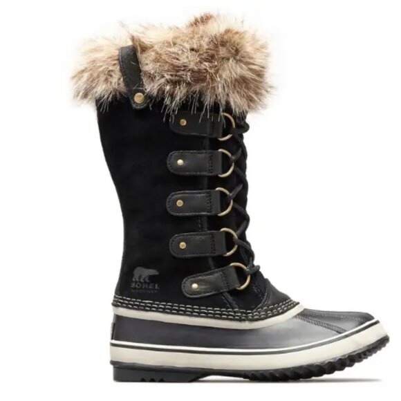 Sorel Shoes - Nwt Sorel Joan Of Arctic Rain Boot - Women's, Black, Stone 1708791010